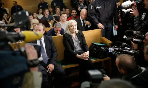 French Far-Right Leader Marine Le Pen Found Guilty Of Embezzling EU Funds