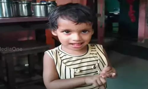 വടക്കൻ പറവൂരിൽ രണ്ടര വയസ്സുകാരി തോട്ടിൽ വീണ് മരിച്ചു