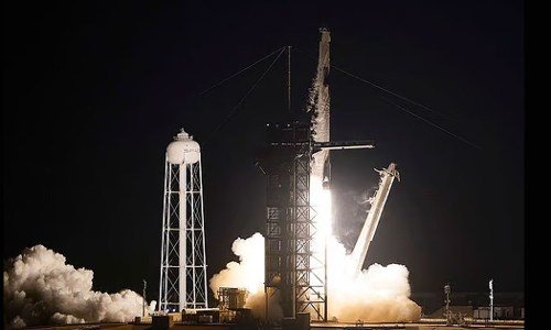 Saudi Arabias Falak rocket successfully launched.