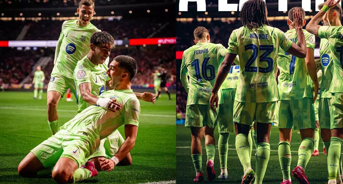 El Clasico final again; Barca beats Atletico 1-0 to reach Copa del Rey final