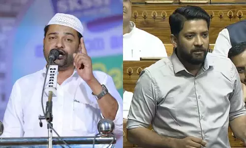 ഹൈബിയുടെയും ഡീനിന്റെയും നട്ടെല്ല് വായ്പ കിട്ടുമോ എന്ന് ഷാഫി അന്വേഷിക്കണം: വഖഫിൽ മൗനം പാലിച്ചതിൽ രൂക്ഷവിമർശനവുമായി സത്താർ പന്തല്ലൂർ