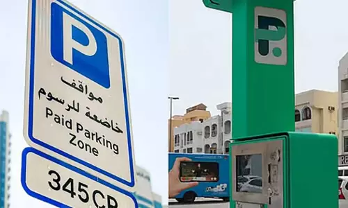 ദുബൈ പാർക്കിങ് നിരക്കു വർധന നാളെ മുതൽ