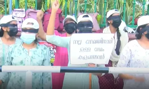 മൂന്ന് ദിവസം പിന്നിട്ട് റാങ്ക് ഹോൾഡർമാരുടെ നിരാഹാരം;  ഇന്ന് മൂന്ന് പേർ നിൽപ്പ് സമരം നടത്തും