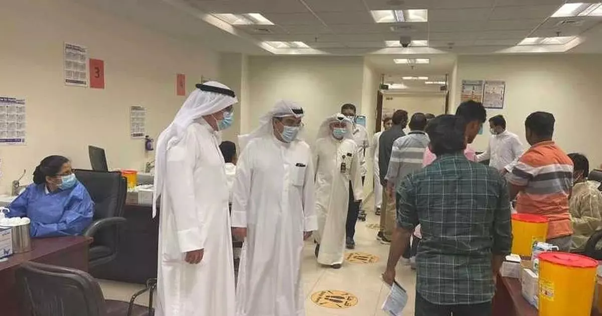 Kuwait conducts medical examinations on more than half a million expatriates annually