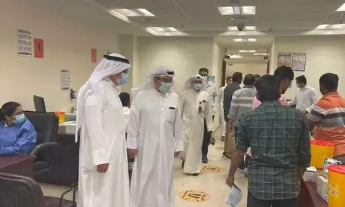 Kuwait conducts medical examinations on more than half a million expatriates annually