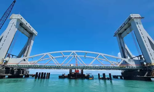 പുതിയ പാമ്പൻ റെയിൽവേ പാലം ഉദ്‌ഘാടനം ചെയ്ത് പ്രധാനമന്ത്രി നരേന്ദ്ര മോദി