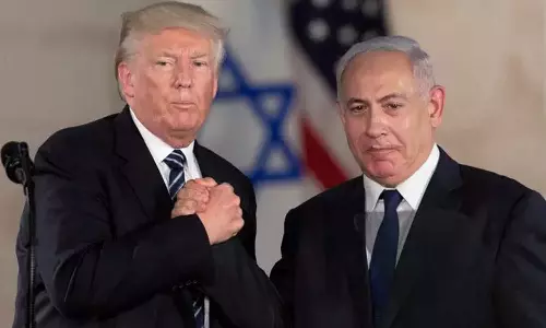 ഗസ്സയിൽ കനത്ത ആക്രമണത്തിനിടെ നെതന്യാഹു അമേരിക്കയിലേക്ക്; വെടിനിർത്തൽ അടക്കമുള്ളവയിൽ ട്രംപുമായി ചർച്ച