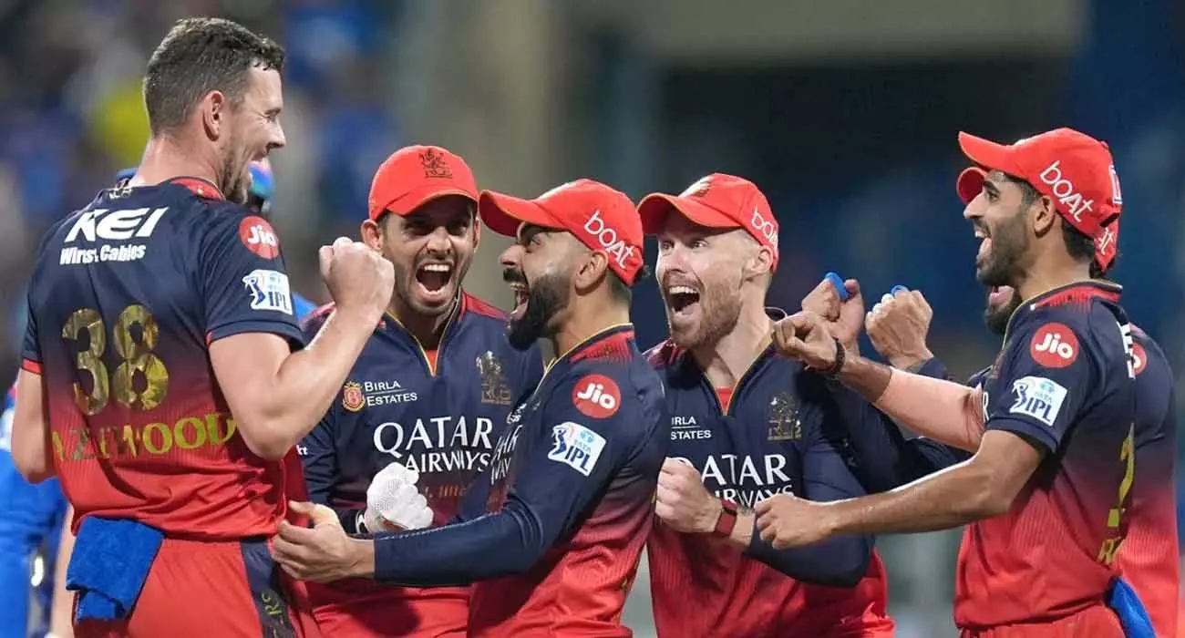 Bengaluru win last-over thriller; beat Mumbai by 12 runs
