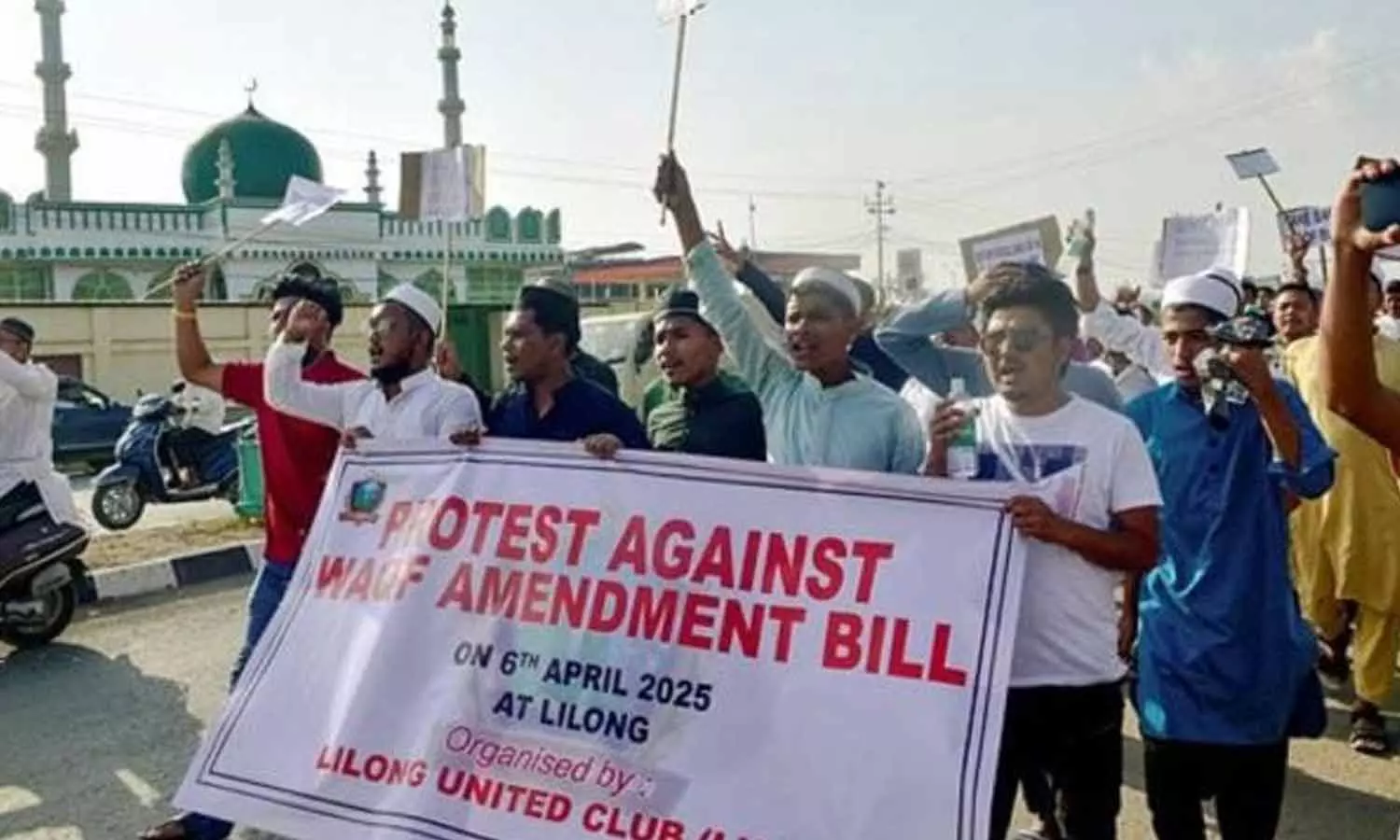 manipur waqf protest