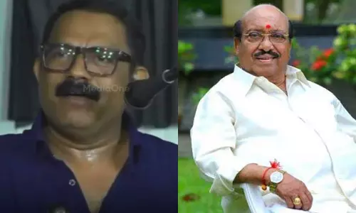 Vellappally walking on the path cut by CPM Says KM Shaji