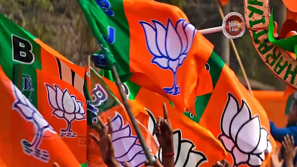 bjp flag