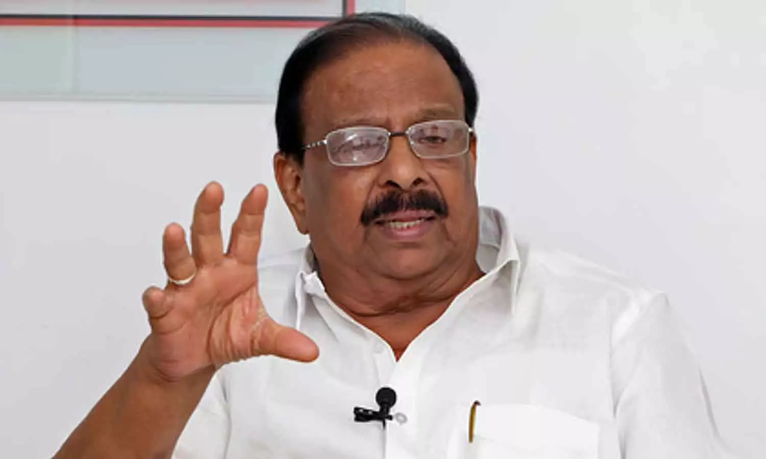 K Sudhakaran fb supporting Rahul Mamkoottathil