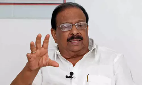 K Sudhakaran fb supporting Rahul Mamkoottathil