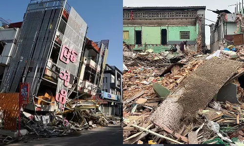 മ്യാൻമാറിനെ ഭീതിയിലാഴ്ത്തി വീണ്ടും ഭൂചലനം; റിക്ടർ സ്‌കെയിലിൽ 5.5 തീവ്രത രേഖപ്പെടുത്തി