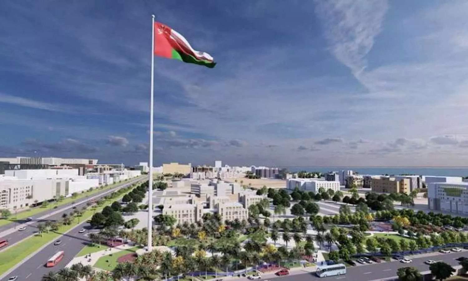 ഒമാനിലെ ഏറ്റവും ഉയരം കൂടിയ കൊടിമരം മസ്‌കത്തിൽ; ഉദ്ഘാടനം അടുത്ത മാസം