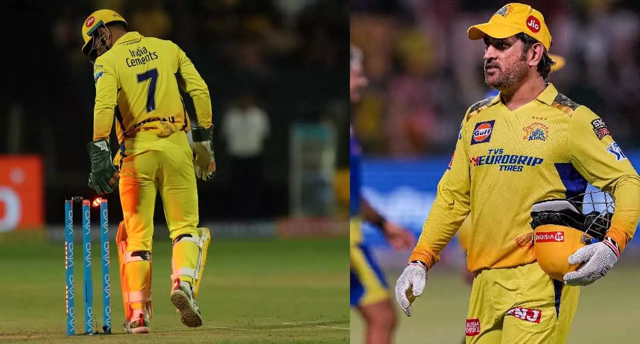 Dhoni achieves historic feat; first wicketkeeper to dismiss 200 men in IPL