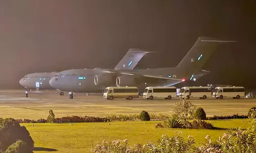 മ്യാൻമർ ദുരിതാശ്വാസ ദൗത്യത്തിനിടെ ഇന്ത്യൻ വ്യോമസേന വിമാനത്തിന് നേരെ സൈബർ ആക്രമണം