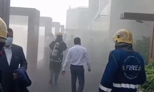 സൺറൈസേഴ്‌സ് ഹൈദരാബാദ് താരങ്ങൾ താമസിക്കുന്ന ഹോട്ടലിൽ തീപിടിത്തം