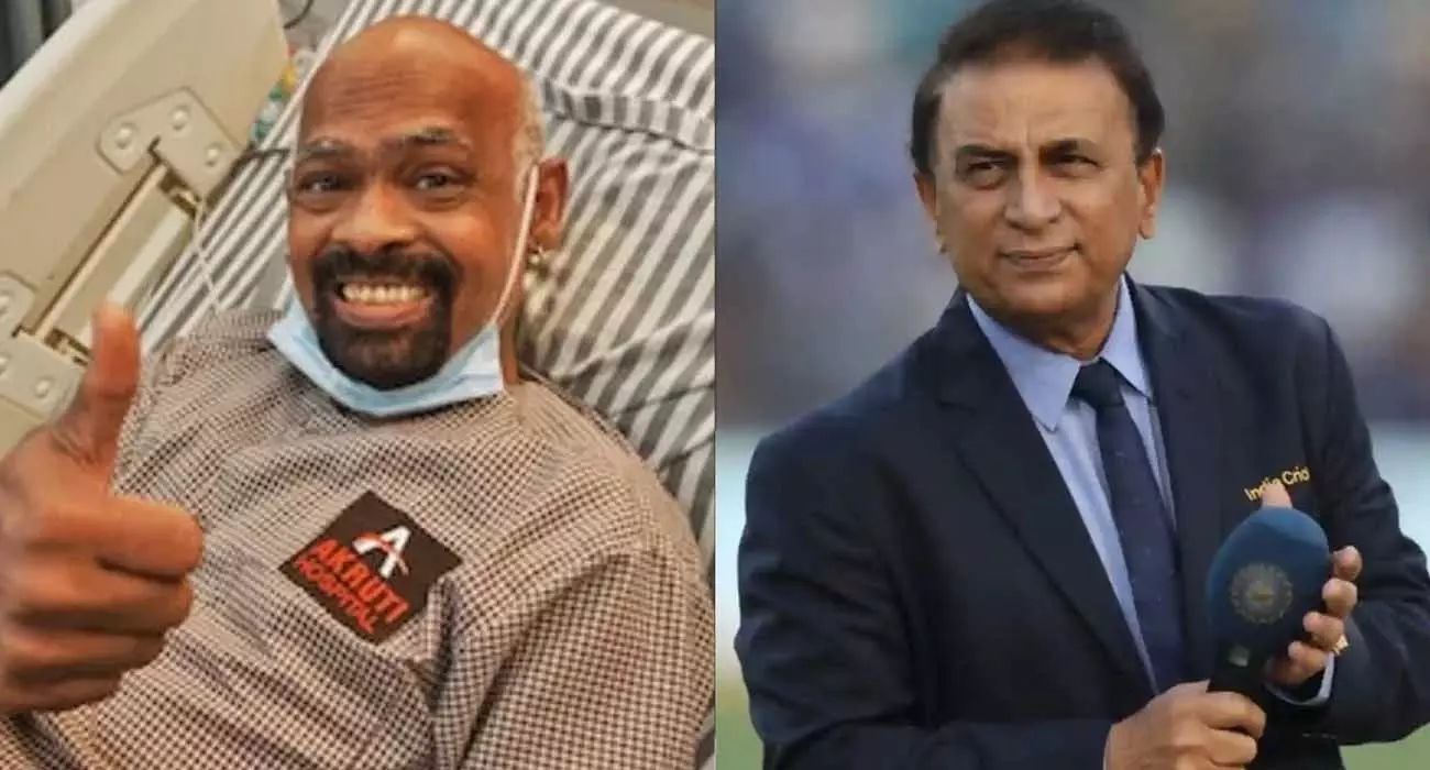 Gavaskar extends helping hand to Vinod Kambli; will provide Rs 30,000 per month - Report Gavaskar extends helping hand to Vinod Kambli; will provide Rs 30,000 per month - Report