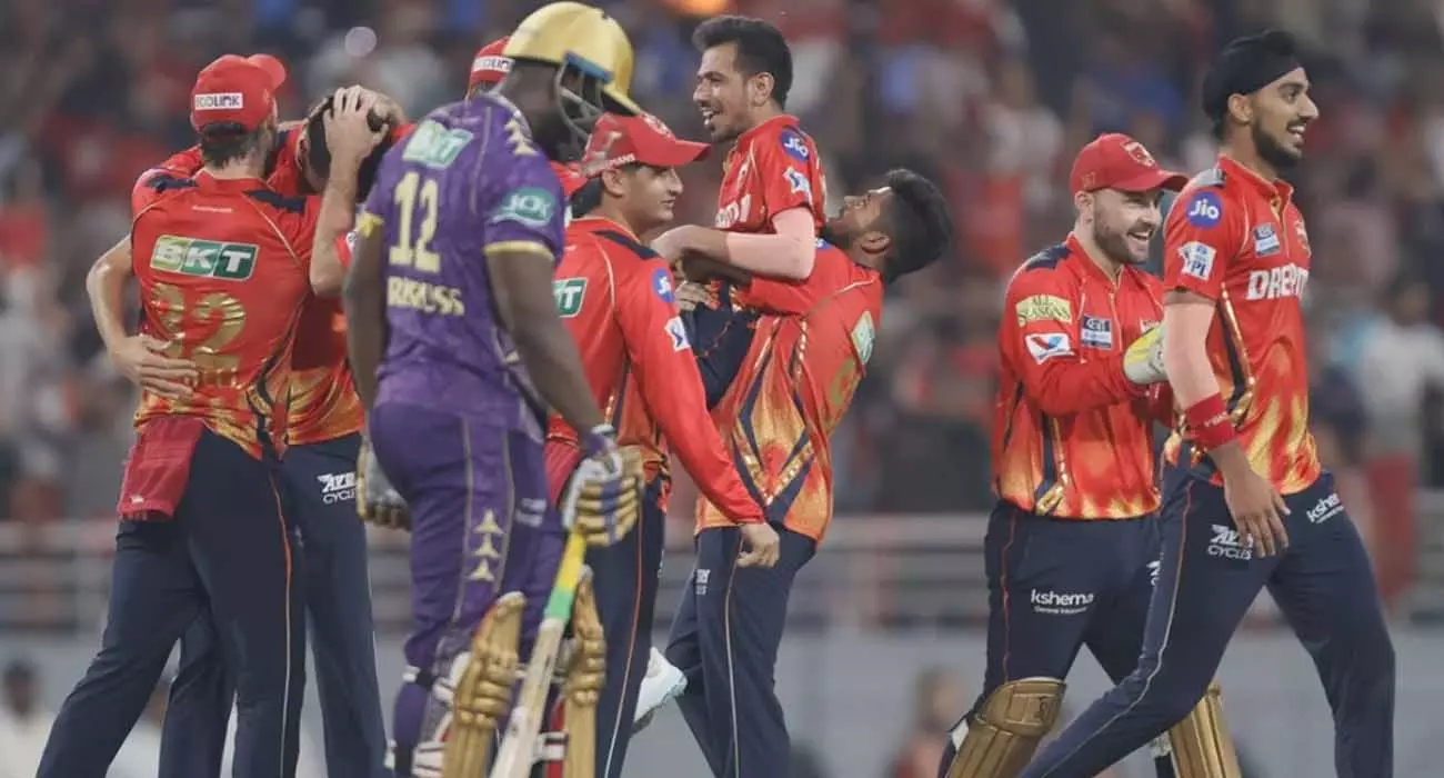 Chahals magic powers Punjab to 16-run win over Kolkata in low-scoring thriller Chahals magic powers Punjab to 16-run win over Kolkata in low-scoring thriller