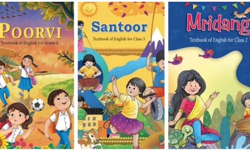 ഇംഗ്ലീഷ് പാഠപുസ്തകങ്ങൾക്കും ഹിന്ദിയിൽ പേര് നല്കി എൻസിഇആർടി; വിവാദം ഇംഗ്ലീഷ് പാഠപുസ്തകങ്ങൾക്കും ഹിന്ദിയിൽ പേര് നല്കി എൻസിഇആർടി; വിവാദം