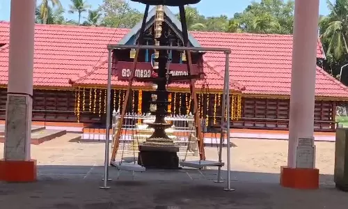 ആലപ്പുഴ എഴുപുന്ന ശ്രീ നാരായണപുരം ക്ഷേത്രത്തിലെ തിരുവാഭരണം മോഷ്ടിച്ചു