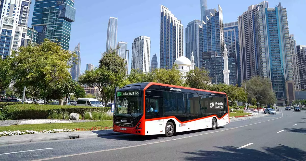 ദുബൈ റോഡുകളിൽ ഇനി പുതുതലമുറ ഇലക്ട്രിക്ബസുകൾ ദുബൈ റോഡുകളിൽ ഇനി പുതുതലമുറ ഇലക്ട്രിക്ബസുകൾ