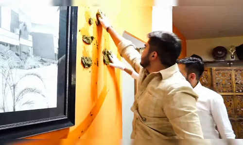 Delhi College Principals Office Defaced After Viral Cow Dung Video