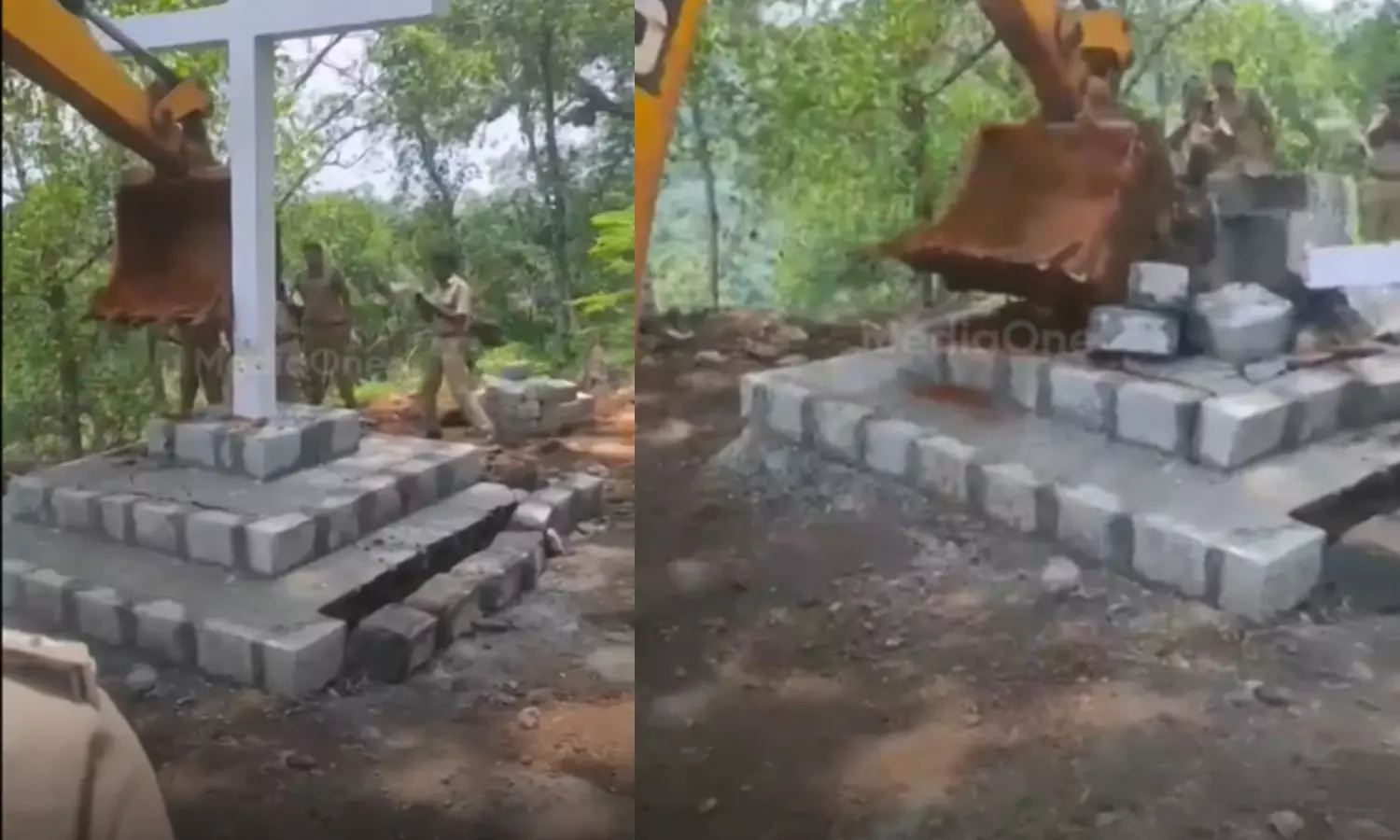 Thommankuth cross , recent removal of a cross ,Thommankuth cross removal,kerala Thommankuth cross , recent removal of a cross ,Thommankuth cross removal,kerala
