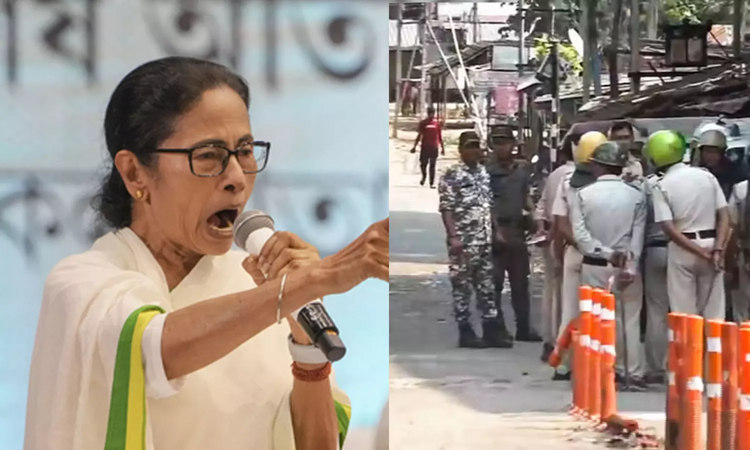 ബംഗാളിലെ അക്രമം മുൻകൂട്ടി ആസൂത്രണം ചെയ്തത്, ഇന്ധനം പകർന്നത് ബിഎസ്എഫും ബിജെപിയും: മമത ബാനർജി