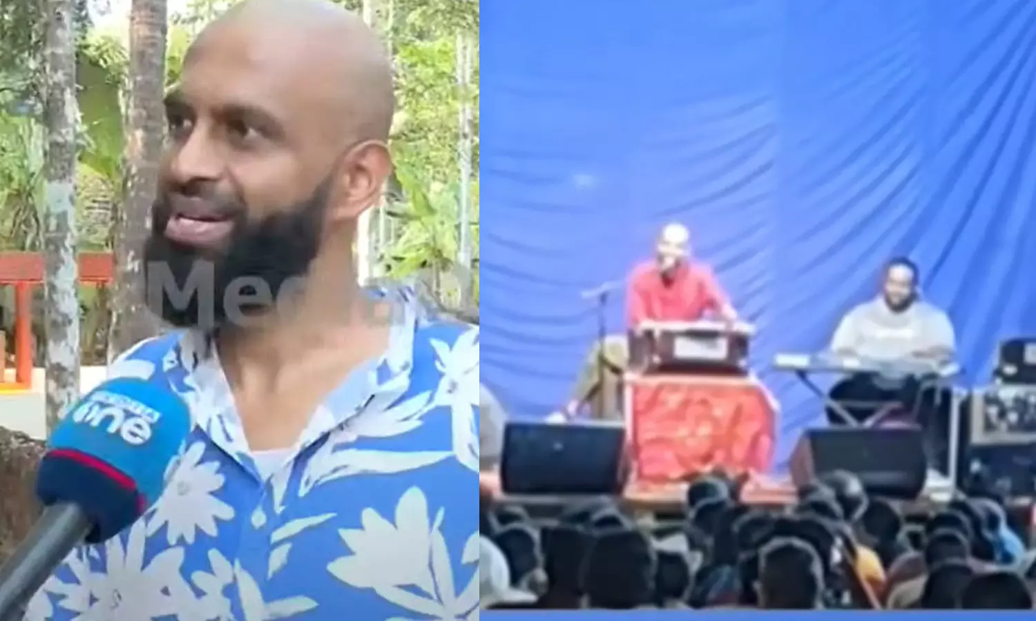 ക്ഷേത്രത്തിൽ വീണ്ടും വിപ്ലവഗാനം; ഗസൽ ഗായകൻ അലോഷിക്കെതിരെ പരാതി ക്ഷേത്രത്തിൽ വീണ്ടും വിപ്ലവഗാനം; ഗസൽ ഗായകൻ അലോഷിക്കെതിരെ പരാതി