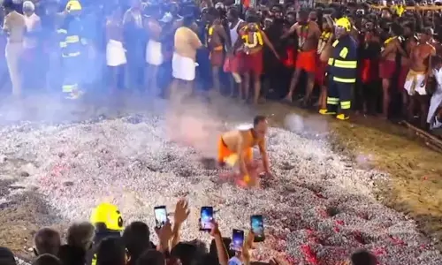 56-year-old devotee dies after falling on ember pit during ritual in Tamil Nadu