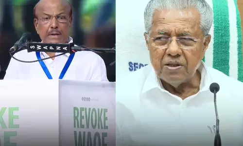 പരസ്പരം പോരടിച്ച് ലീഗും സിപിഎമ്മും; മുഖ്യമന്ത്രിയുടെ രൂക്ഷവിമർശനത്തിന് മറുപടിയുമായി കുഞ്ഞാലിക്കുട്ടി പരസ്പരം പോരടിച്ച് ലീഗും സിപിഎമ്മും; മുഖ്യമന്ത്രിയുടെ രൂക്ഷവിമർശനത്തിന് മറുപടിയുമായി കുഞ്ഞാലിക്കുട്ടി