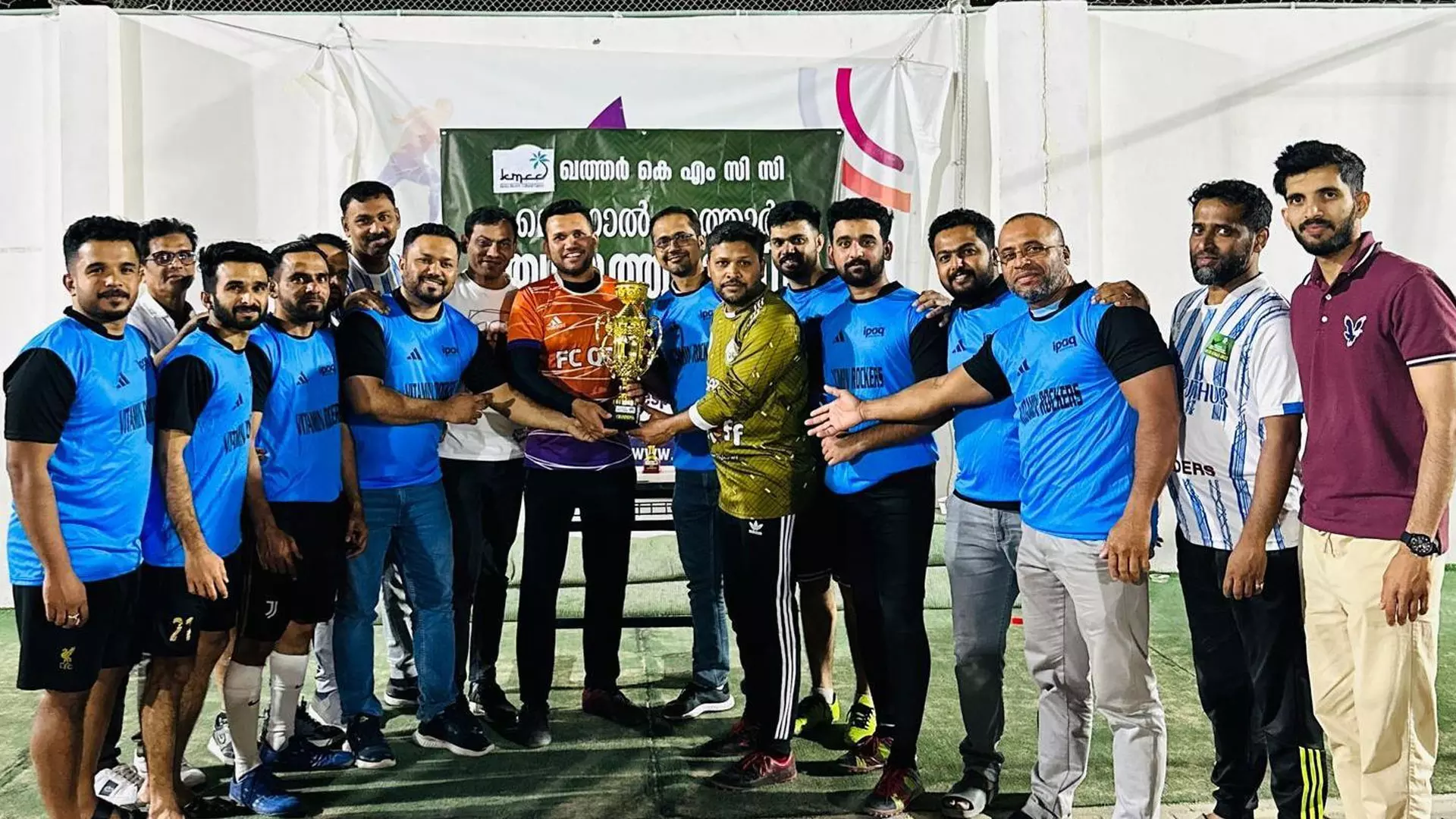 Qatar KMCC Mogral Puthur MPL Football League: Stallions FC Champions