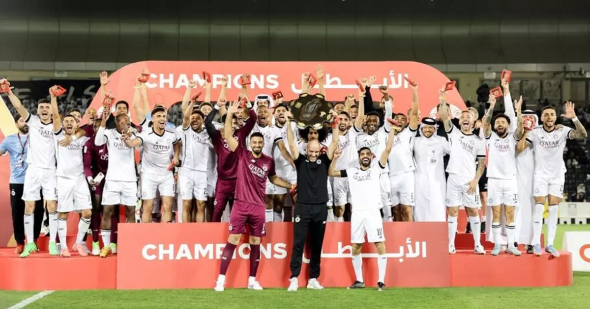 Al-Sadd wins third consecutive title in Qatar Stars League Al-Sadd wins third consecutive title in Qatar Stars League