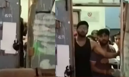 ജെഎന്‍യു തെരഞ്ഞെടുപ്പ്; എബിവിപി അതിക്രമത്തിന്റെ ദൃശ്യങ്ങള്‍ പുറത്ത്‌