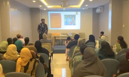 Her Salalah organized CPR training