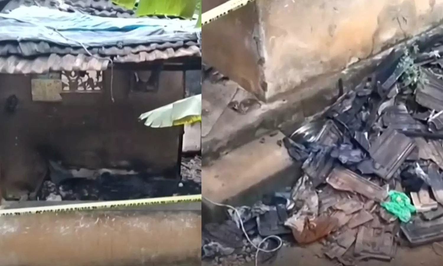 കോന്നിയിൽ വീട്ടിലെ തീപിടിത്തം;  തീയിട്ടത് മകൻ, മാതാപിതാക്കൾ പുറത്തേക്കിറങ്ങി; വഴക്ക് പതിവെന്നും അയൽക്കാർ