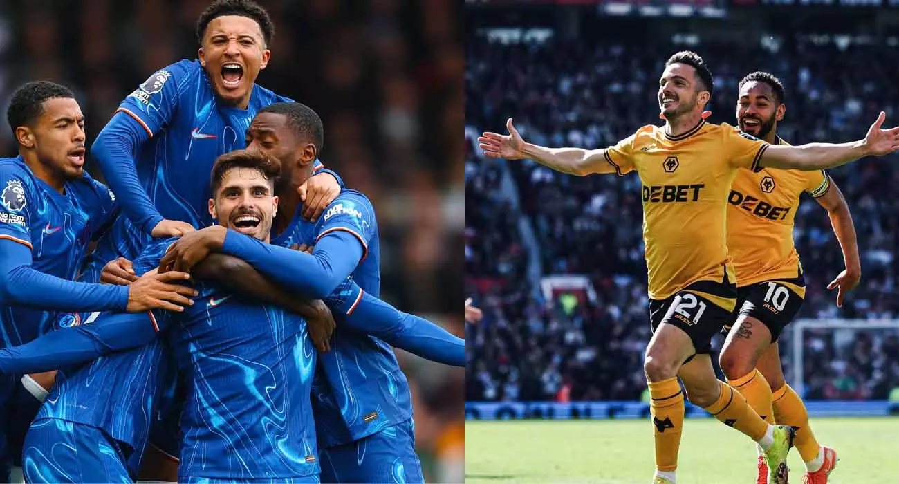 United lose to Wolves at home; Chelsea win in last-minute drama United lose to Wolves at home; Chelsea win in last-minute drama
