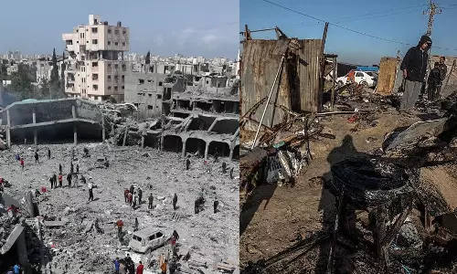 ഗസ്സയിൽ ഇസ്രായേൽ കൊടുംക്രൂരത തുടരുന്നു; 24 മണിക്കൂറിനിടെ കൊല്ലപ്പെട്ടത് 67 പേർ