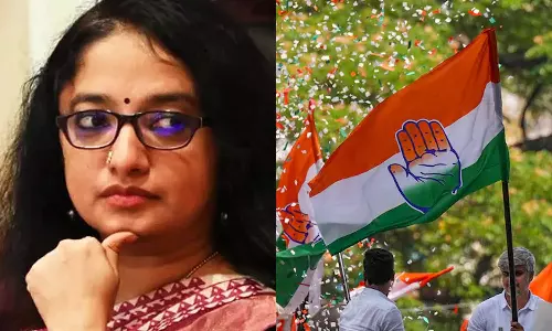 Dalit Congress leader suspended for making obscene remarks against Divya S Iyer IAS