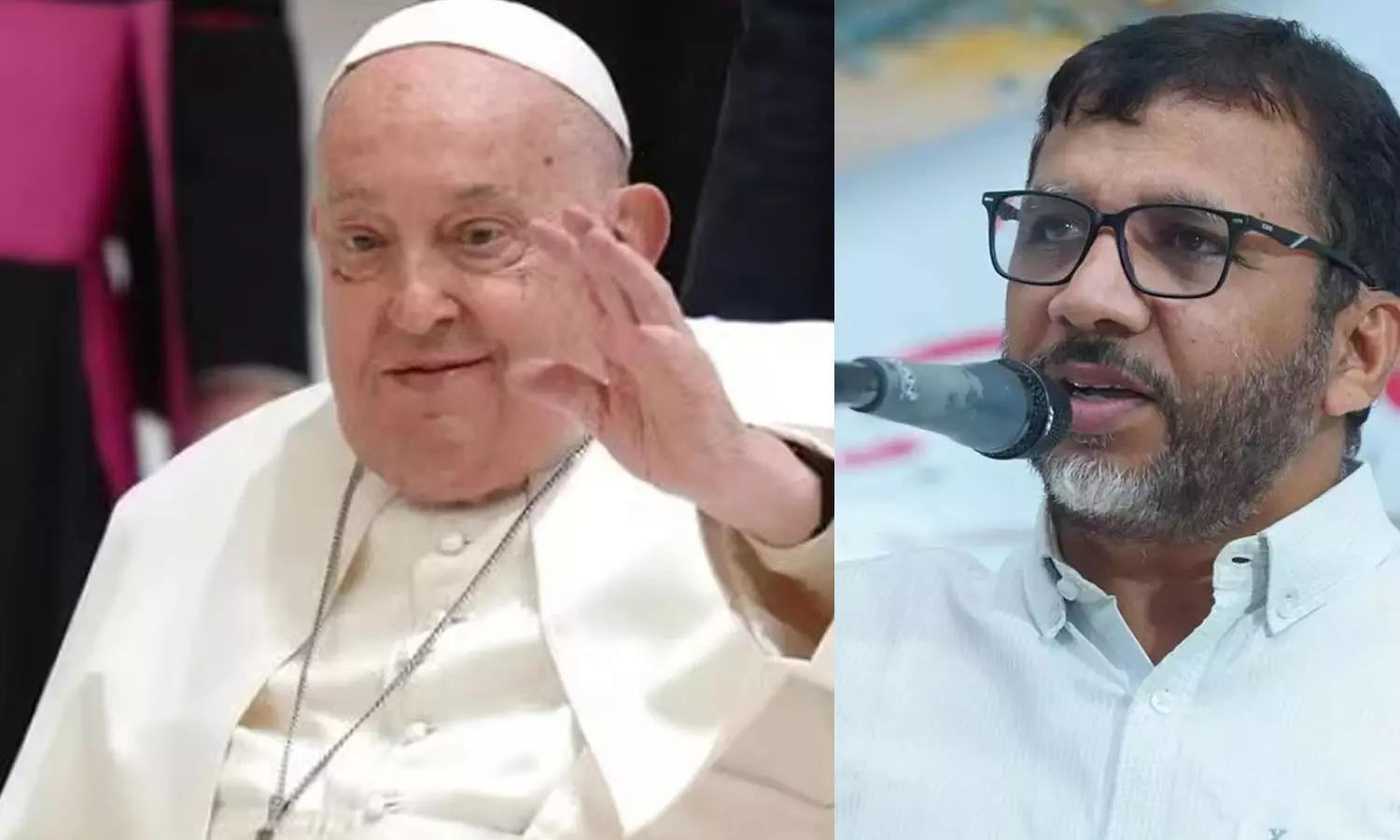 മാനവികവും നീതിയുക്തവുമായ ജീവിതം ഉയർത്തിപ്പിടിച്ച വ്യക്തിത്വം; മാർപാപ്പയെ അനുസ്മരിച്ച് പി. മുജീബുറഹ്മാൻ മാനവികവും നീതിയുക്തവുമായ ജീവിതം ഉയർത്തിപ്പിടിച്ച വ്യക്തിത്വം; മാർപാപ്പയെ അനുസ്മരിച്ച് പി. മുജീബുറഹ്മാൻ