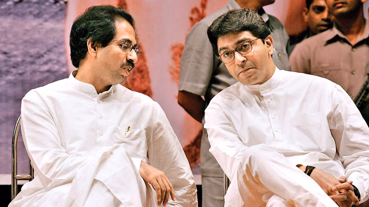 Raj Thackeray and Uddhav Thackeray