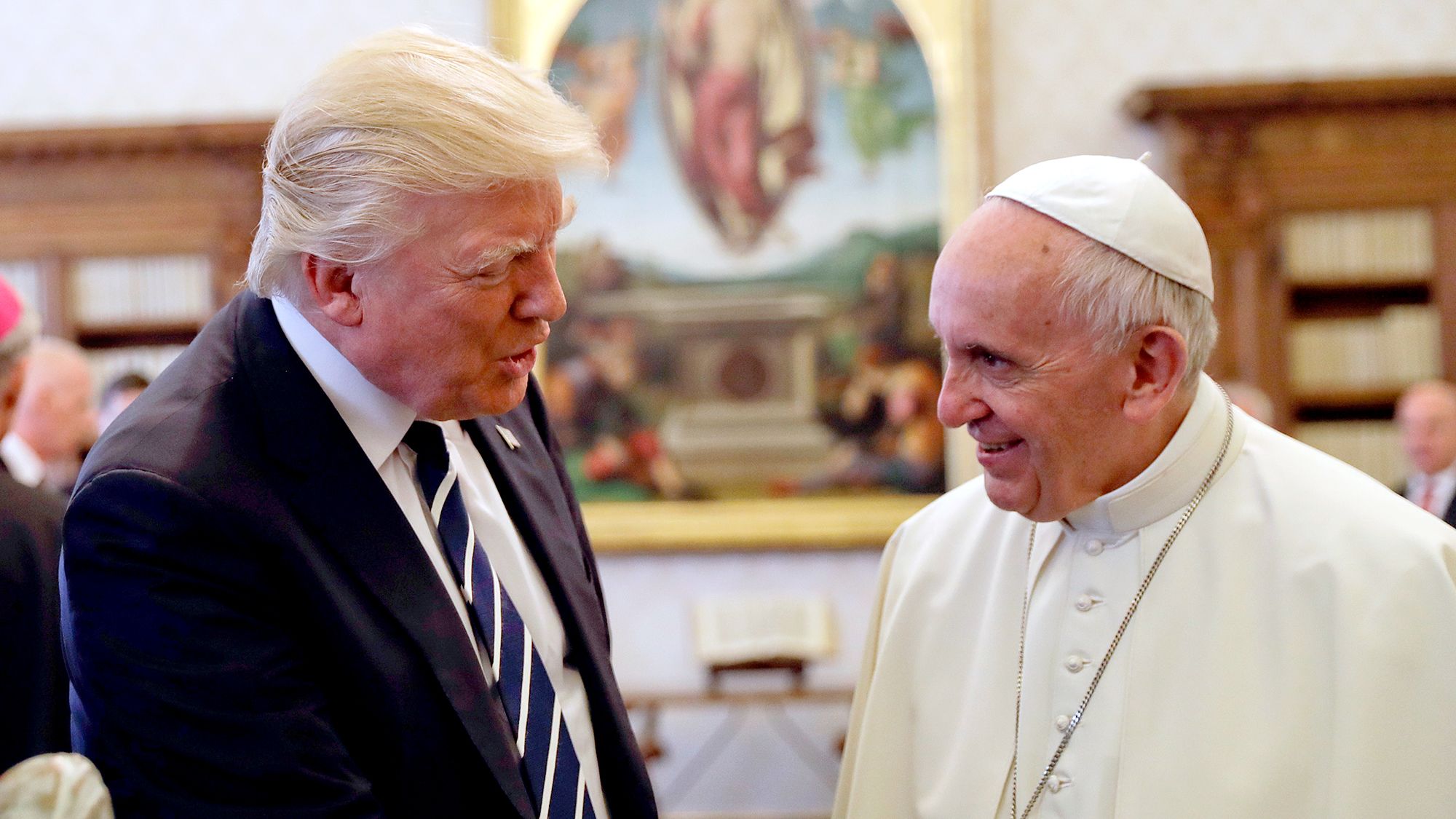 Trump- Pope Francis