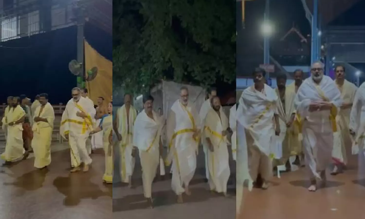 ഹൈക്കോടതി വിധി ലംഘിച്ച് ഗുരുവായൂർ അമ്പലത്തിൽ രാജീവ് ചന്ദ്രശേഖറിന്റെ റീൽസ് ചിത്രീകരണം