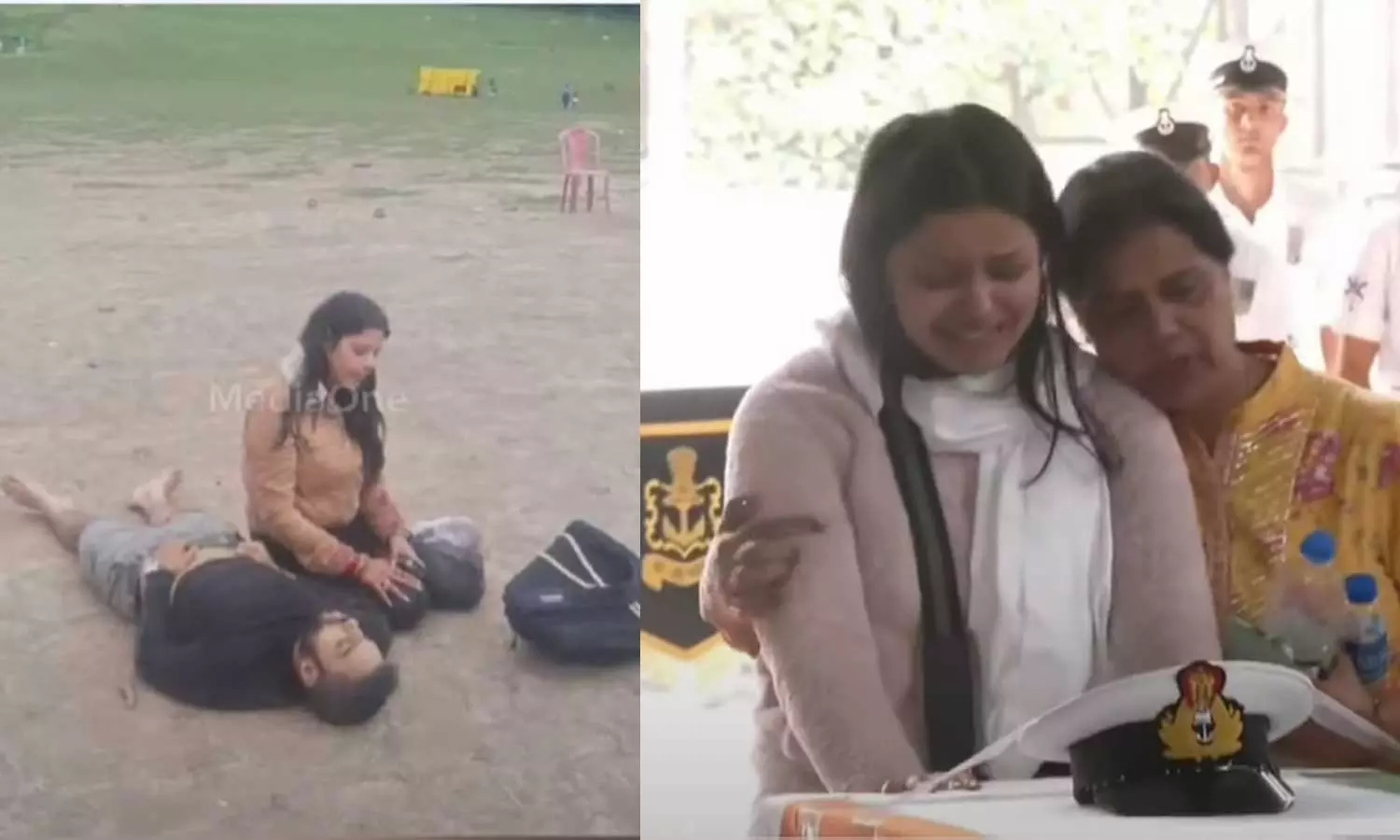 പഹൽഗാം ഭീകരാക്രമണം: ലഫ്.വിനയ് നർവാളിന് നാവിക സേന മേധാവി അന്തിമോപചാരമർപ്പിച്ചു, ഉള്ളുലഞ്ഞ് ഭാര്യ ഹിമാൻഷി