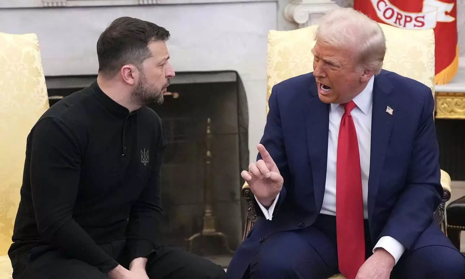 ക്രിമിയ റഷ്യയുടെ ഭാഗമെന്ന് യുഎസ്; ട്രംപും സെലന്‍സ്‌കിയും തമ്മില്‍ വീണ്ടും വാഗ്വാദം