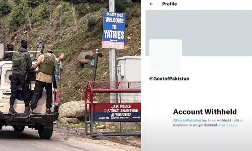 പാകിസ്താൻ സർക്കാരിന്റെ എക്സ് അക്കൗണ്ട് ഇന്ത്യ മരവിപ്പിച്ചു