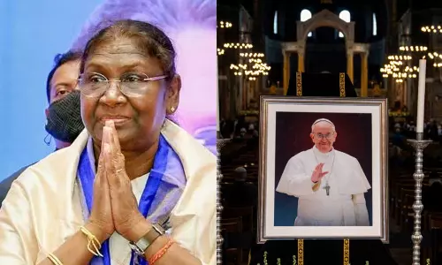 President Murmu ,Vatican City,world,Pope Francis,Pope Francis’ funeral,പോപ് ഫ്രാന്‍സിസ് മാര്‍പാപ്പ,മാര്‍പാപ്പ,