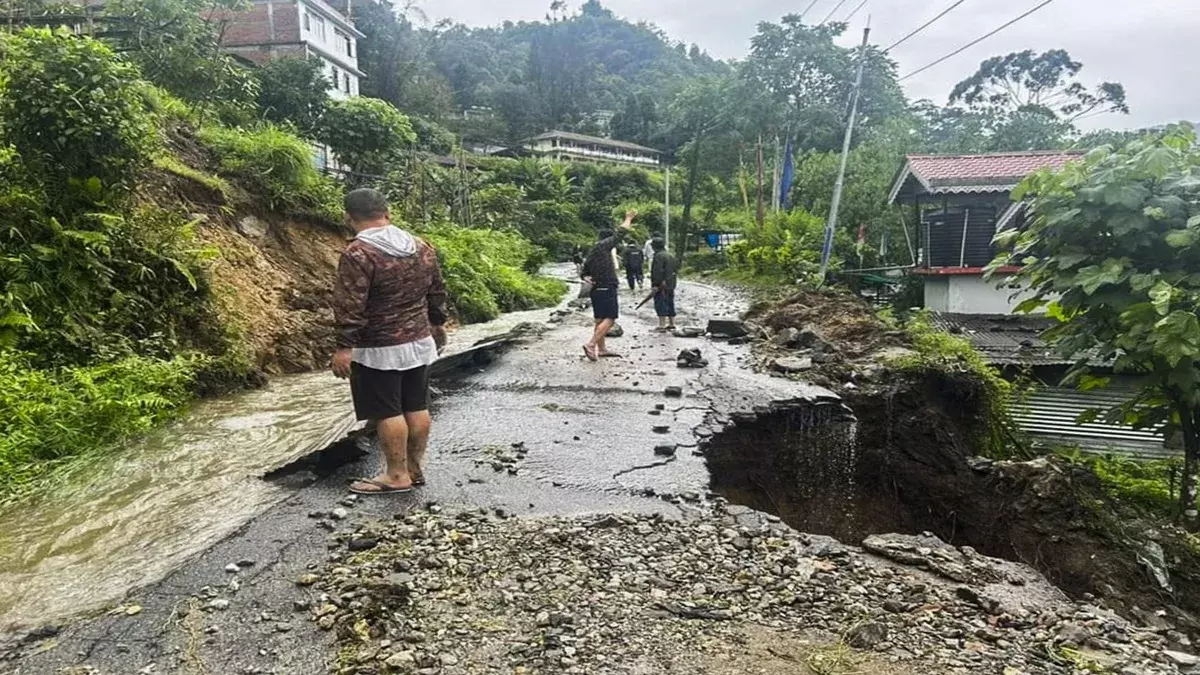 Sikkim landslide